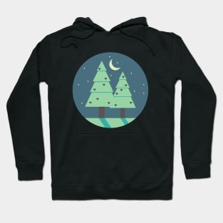 the dark forrest Hoodie